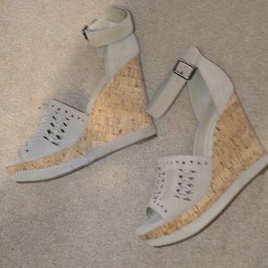 Size 10 Marc Fisher Hillana Wedges New Never worn